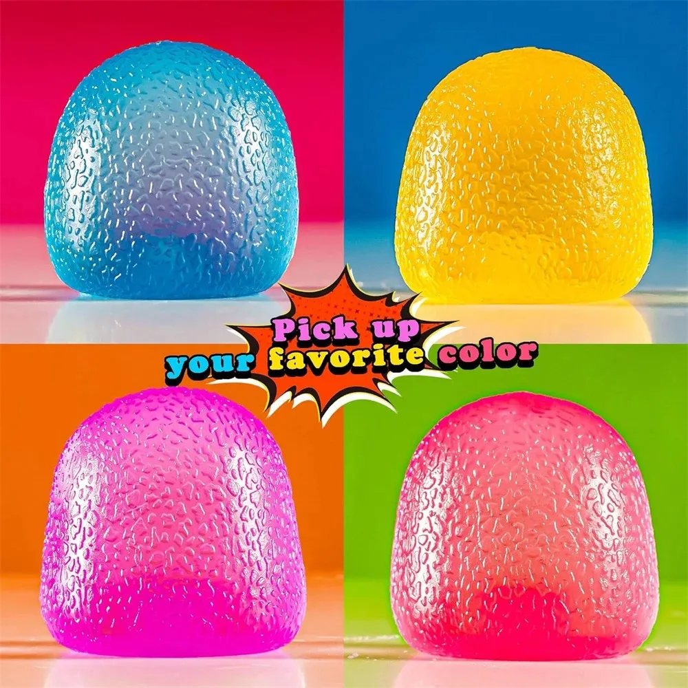 Random color Mini Pinching Stress Toy - Maltose Candy-Shaped Fidget Tool for Anxiety Relief, Soft & Durable Party Favors