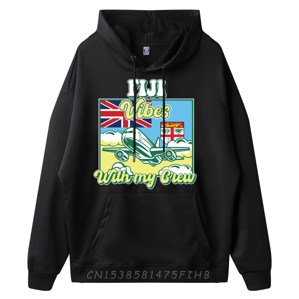 Fiji Vibes With My Crew Travel Fiji 3d Printed Sweatshirts Camisetas De Hombre Men Christmas Sweater Long Sleeve