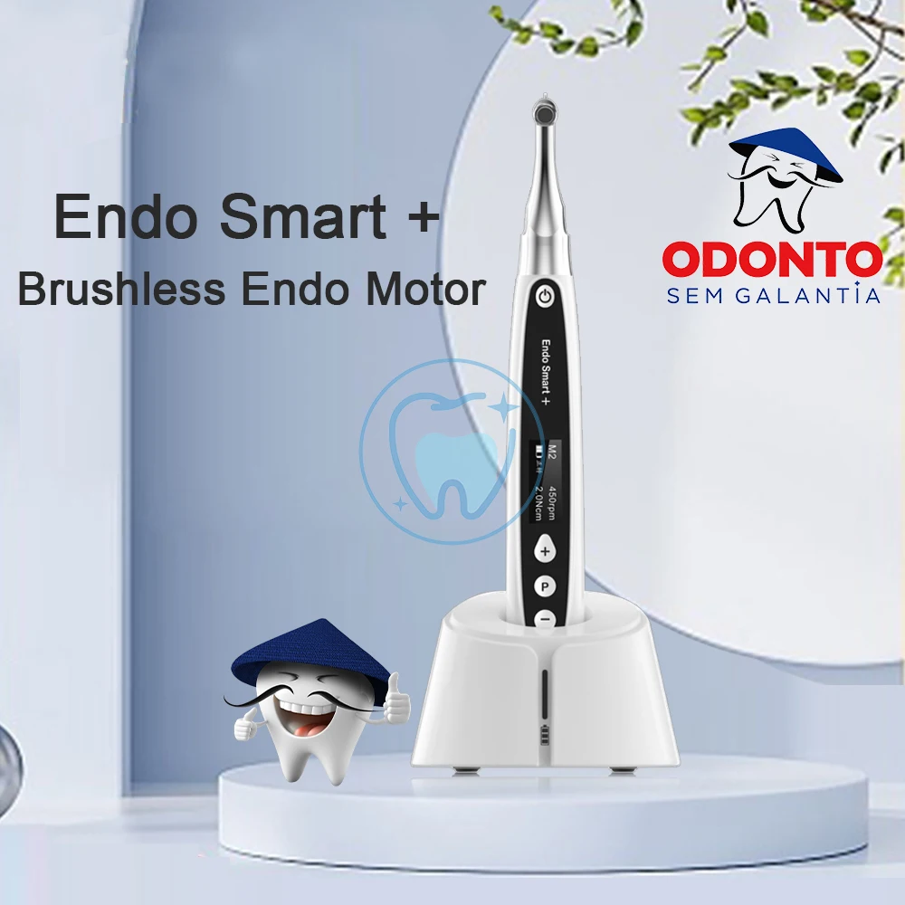 Woodpecker Dental Endo Motor Endo Smart+ Brushless Endo Motor Dental Wireless Endo Motor Root Canal Treatment Dental Equipment