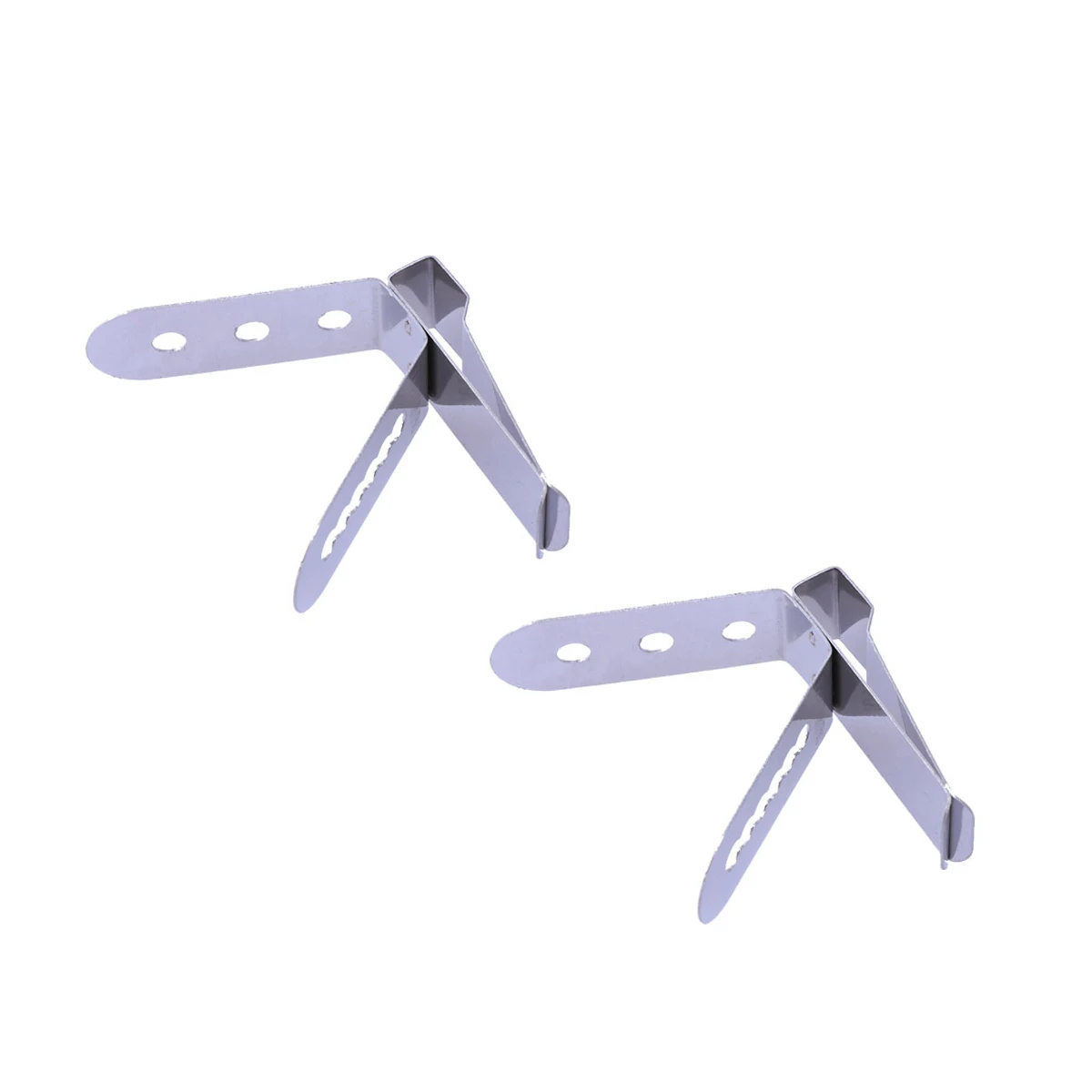 

Thermometer Fixing Clip Food Grade Stainless Steel Holder Bracket for Meat Grill Probe Level Steady Reading Flexible Setup
