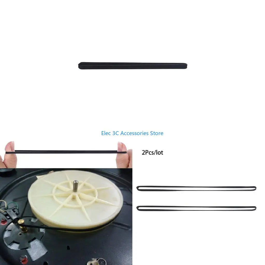 Y51A 2PCS Record Player Turntable Belt for PIONEER PL335 PL200Z PL281 PLX50