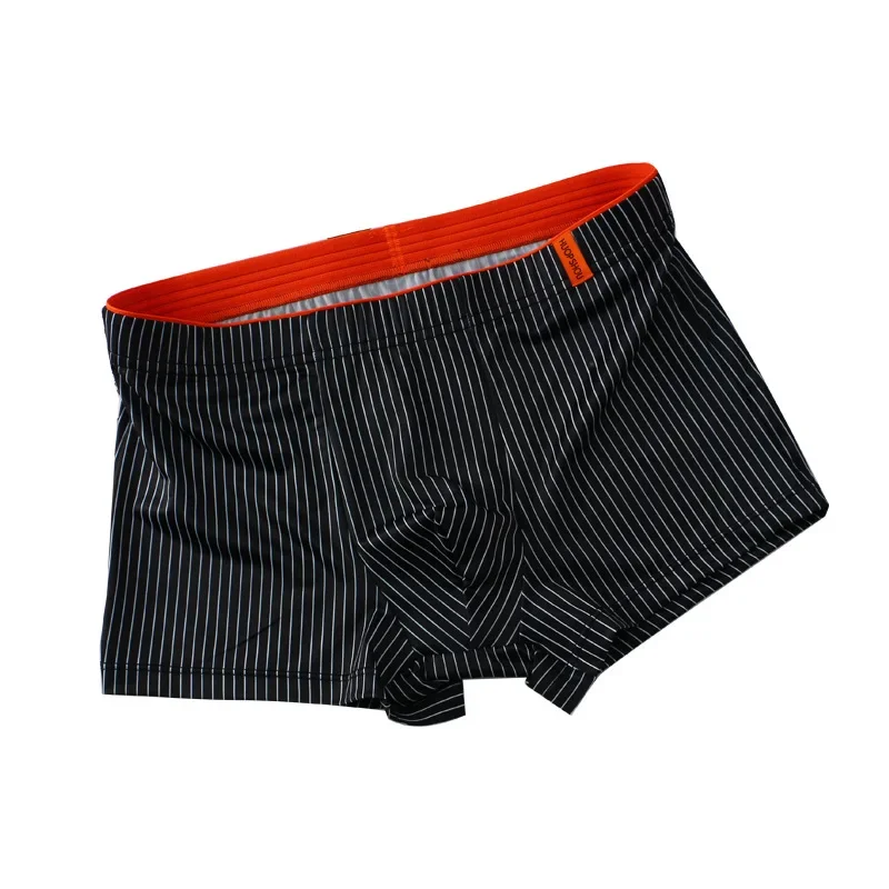 

Summer Men's Ice Silk Pants Convex Pouch Underwear Boxer Short Fashion Youth Panties Week Fashion Breathable Multicolor Lingerie