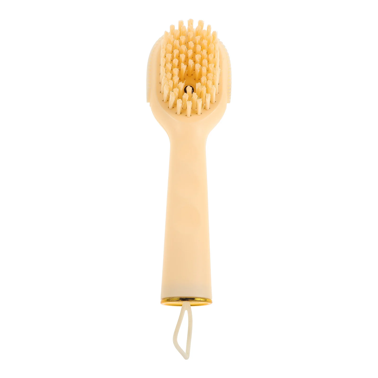 

Multifunctional Shoe Brush Soft Bristles Hangable Dry Wet Use Green for Clothes Boot Cleaning Household Scrub