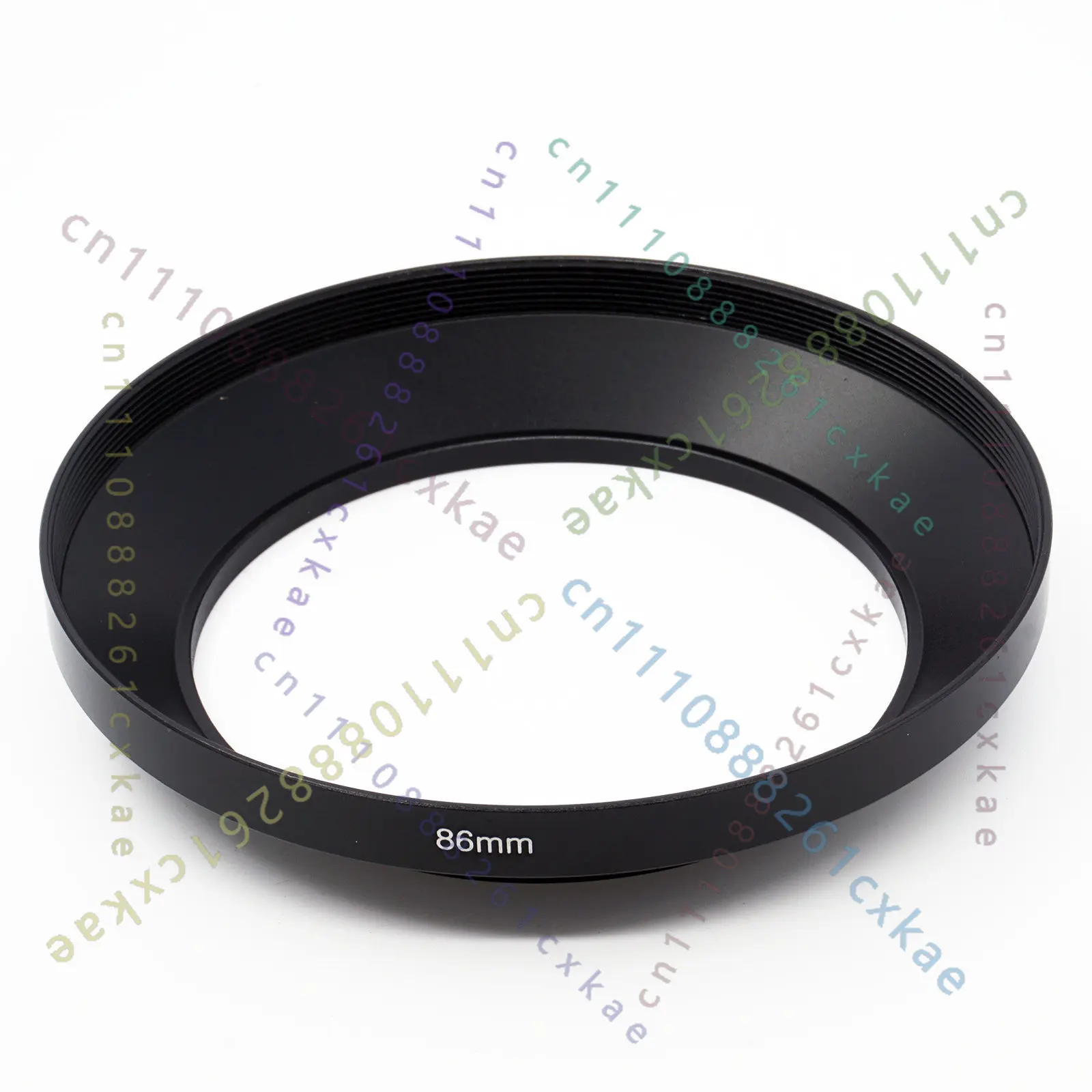Large Aluminum Metal Lens Hood For Wide Angle Lens 86mm 95mm 105mm Thread Pitch 1mm Anti-Glare Camera Accessory