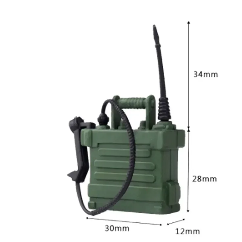 Upgrade Parts for 1/10 RC Models - Miniature CB Radio Station Phone for Axial SCX10 TRX4 D90 Crawlers