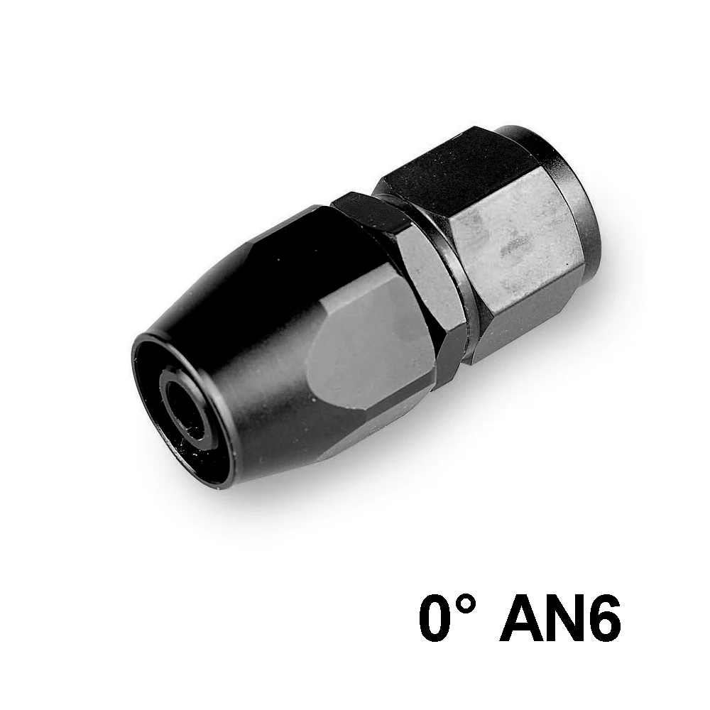 AN4 AN6 AN8 AN10 Auto-Ölkühler-Set, Aluminium, universell für 0 ° 45 ° 90 ° 180 ° Geflochtener Schlauchanschluss für Öl, Kraftstoff, Gas, drehbarer Schlauchanschluss