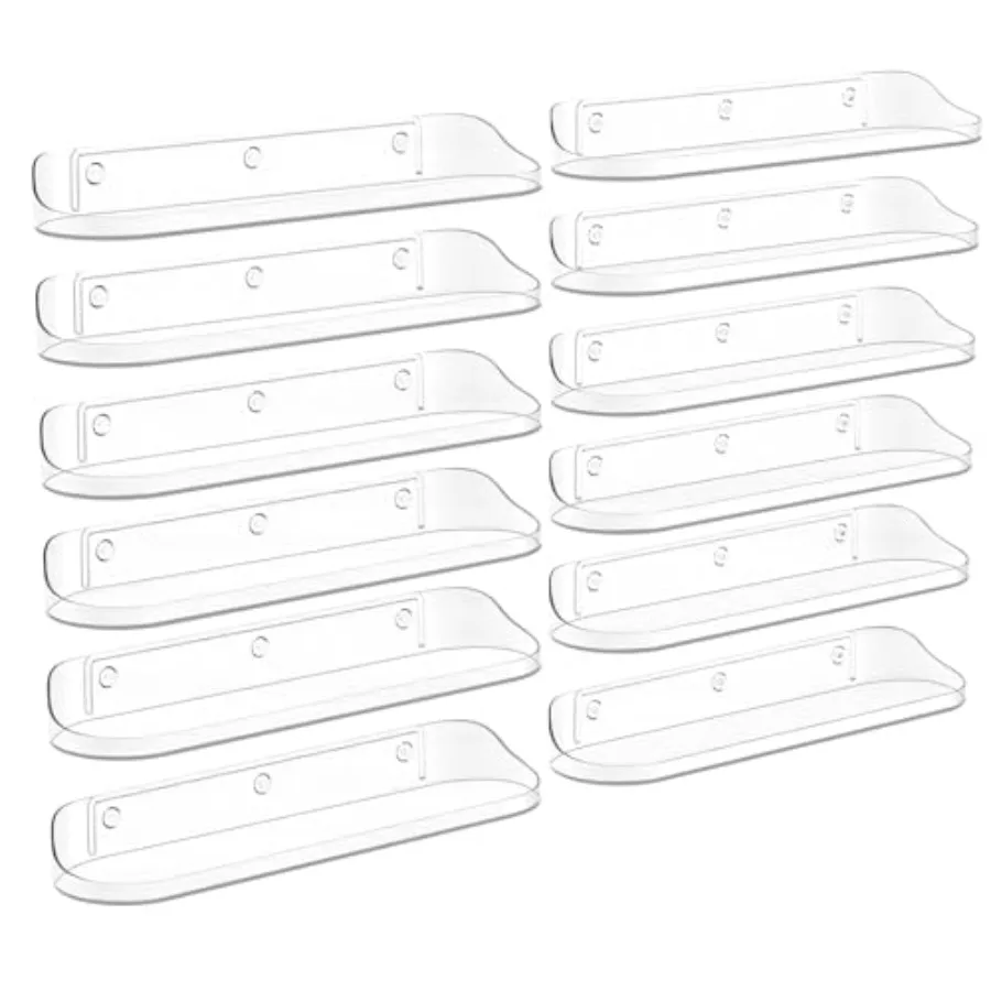 

Floating Shelves for Wall, -Pack 15" Wall Shelves for Bathroom, Bedroom, Living Room, Display Hanging Shelf Organizer for Book,