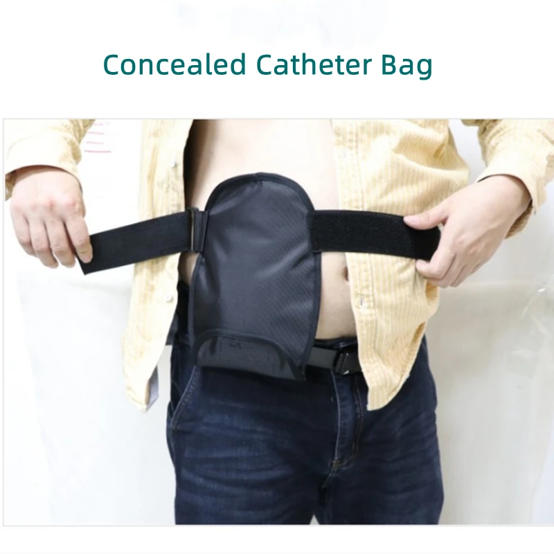 

Универсальный защитный чехол для дренирующего мешка, водонепроницаемый чехол для стомы, крепление на талию, мешок для сбора мочи