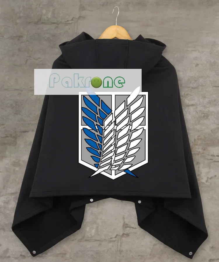 

Anime Attack on Titan Cosplay Cloak Shingeki No Kyojin Wings of Liberty Unisex Cape Halloween Carnival Costume