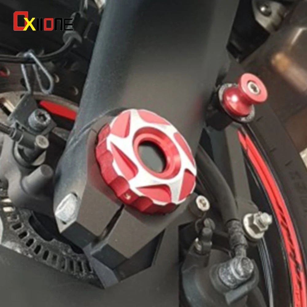 

Motorcycle Rear Wheel Axle Caps Frame Hole Covers Fork End Protectors for Kawasaki Z1000 Ninja 1000 Z1000SX 2010-2020 2019 2018