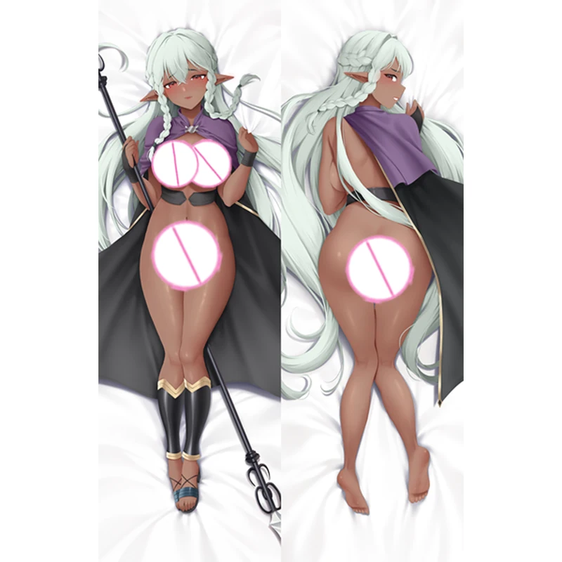 Dakimakura أنيمي غطاء وسادة Rosalinde طباعة مزدوجة الجوانب بالحجم الطبيعي زينة عيد الميلاد