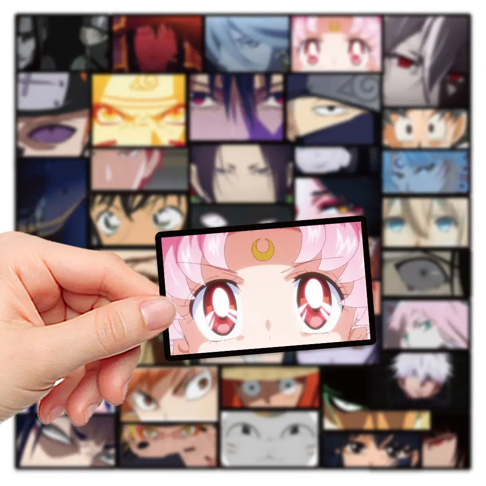 สติกเกอร์ติดตาตัวละครอนิเมะนารูโตะ 40 ชิ้น/ชุด น่ารัก การ์ตูน โกคู สำหรับตกแต่งเคสมือถือ ตู้เย็น หนังสือ
