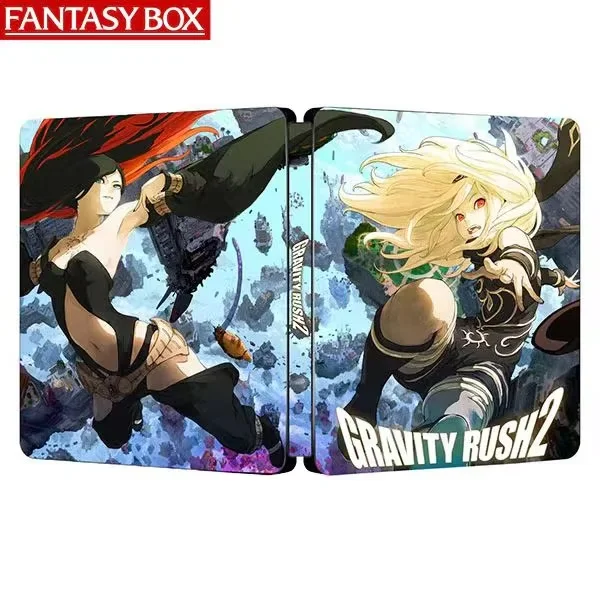 gravity-rush-2-gravity-daze-2-rift-edition-スチールブック-ファンタジーボックス-カスタマイズ、スチールケース、ゲーム-cd-は含まれません