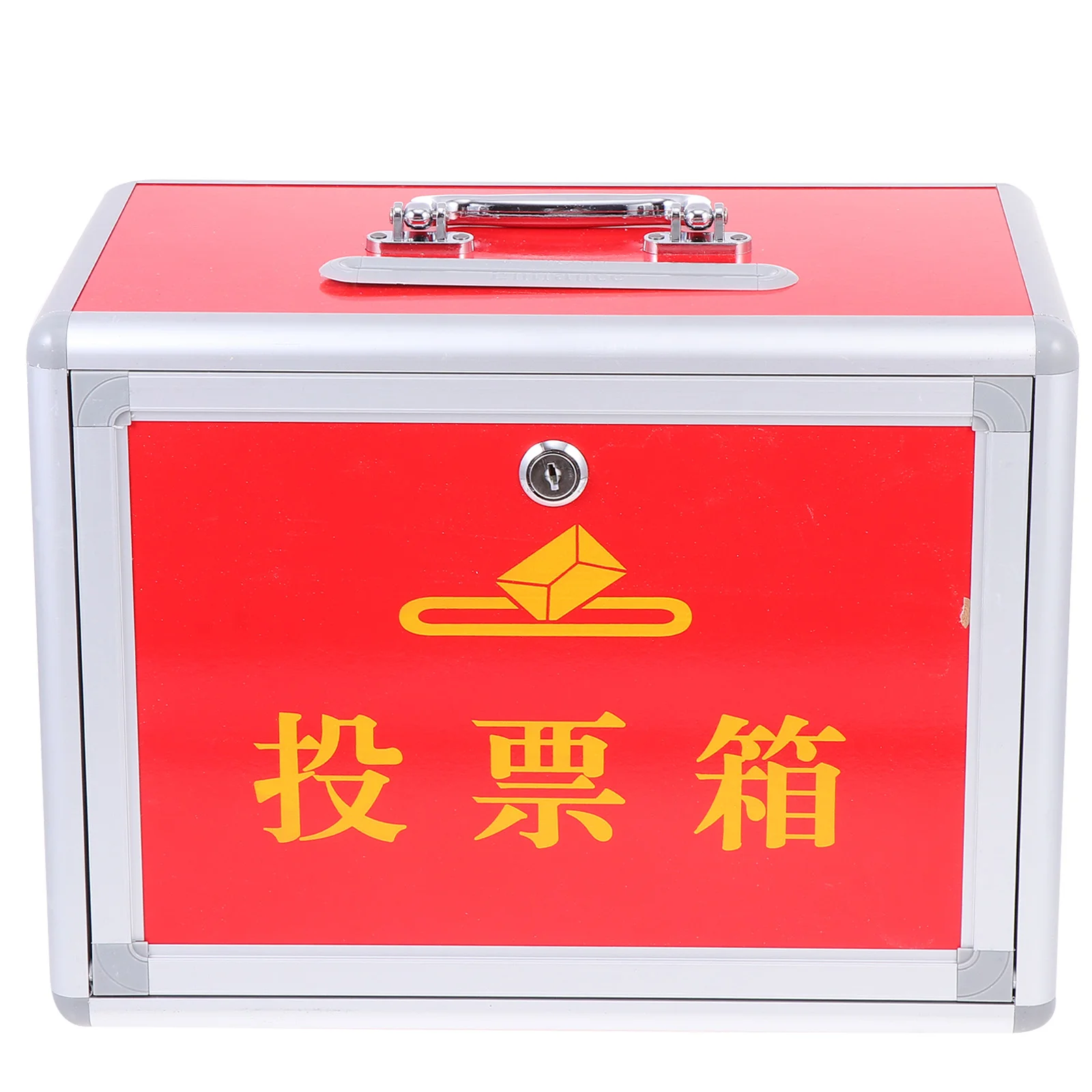 

Aluminum Alloy Ballot Box Office Gift Combination Medium Fiber Baking Varnish Board Lockbox Boxes