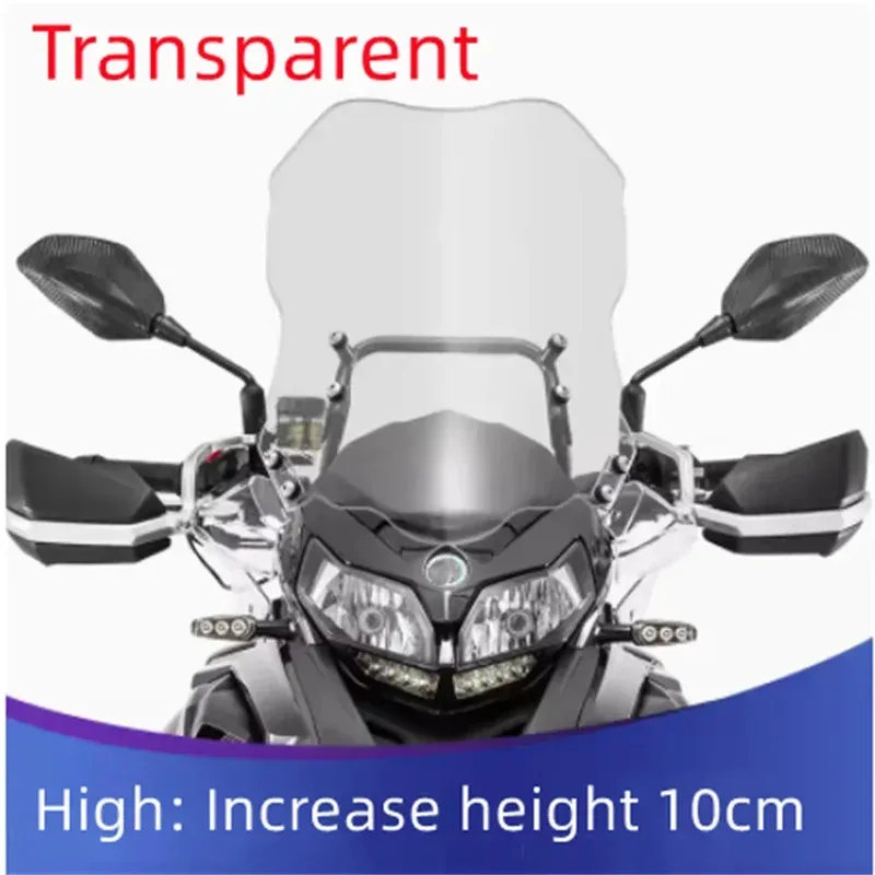 For Benelli Jinpeng TRK502/trk552/502x modified and increase in height  front windshield accessories
