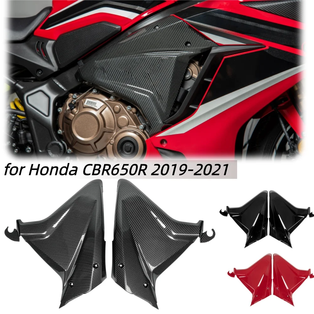 

For CBR650R Motorcycle Side Frame Fairing Cover Guard for Honda CBR 650R 2019-2021 ABS Plastic Injection Motorcycle Accessories