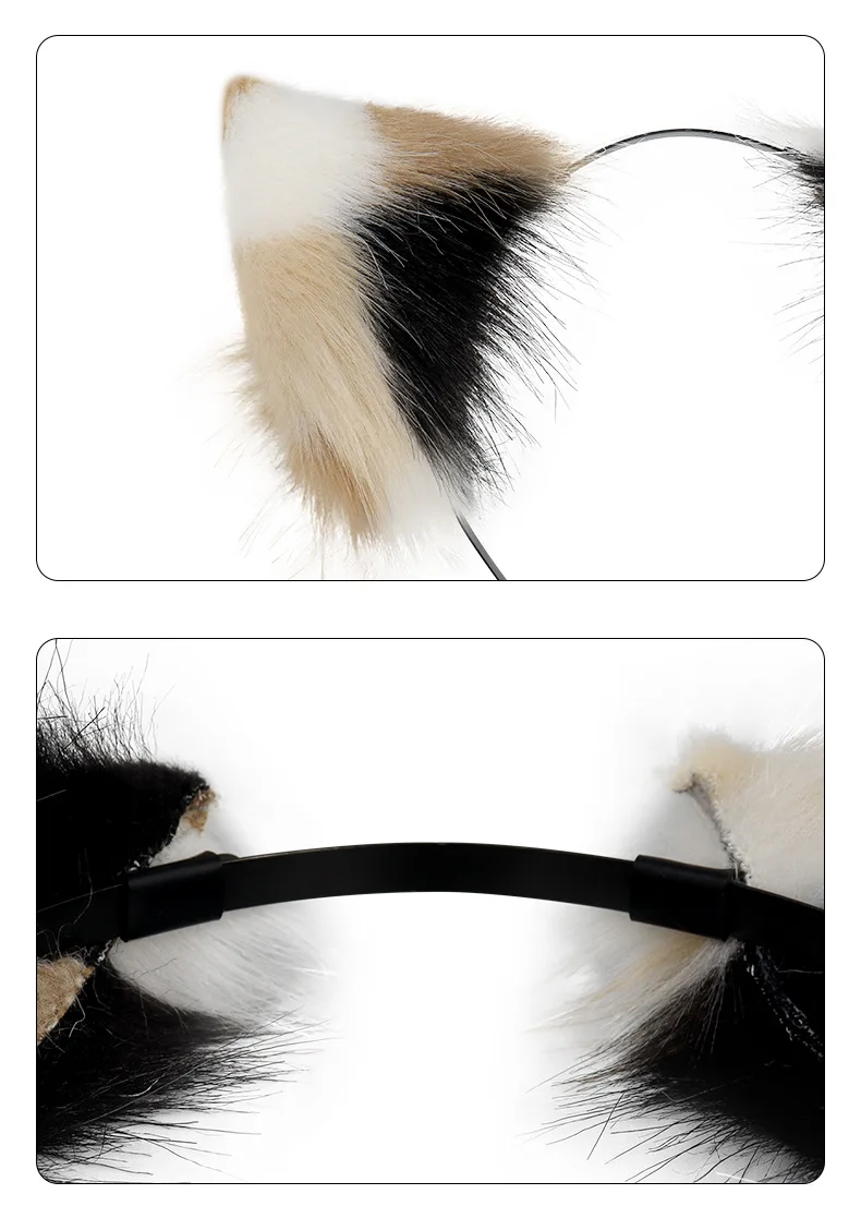 【Wetrose】متوفر في المخزون ديونا كات فتاة كوسبلاي ذيل الأذن كاليكو ديونا فروي غامض شعر زي جينشين مثير مجموعة شعر مستعار للهالوين وعيد الميلاد