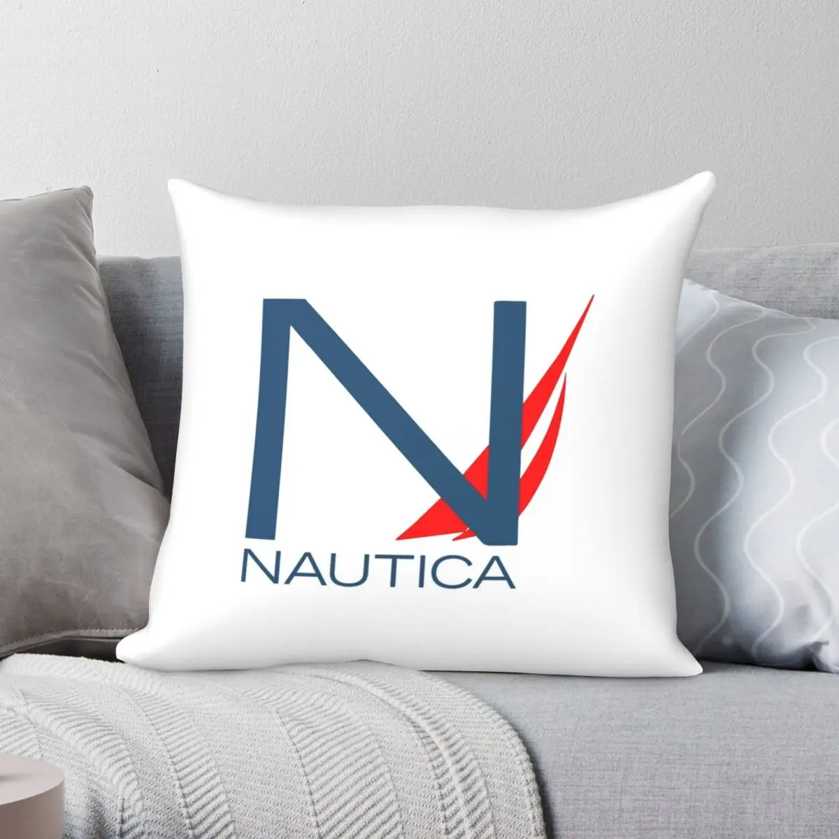 

Лучший продавец, товары Nautica, чехол для подушки, полиэстер, лен, бархат, креативный декор на молнии, наволочка для подушки, наволочка для комнаты