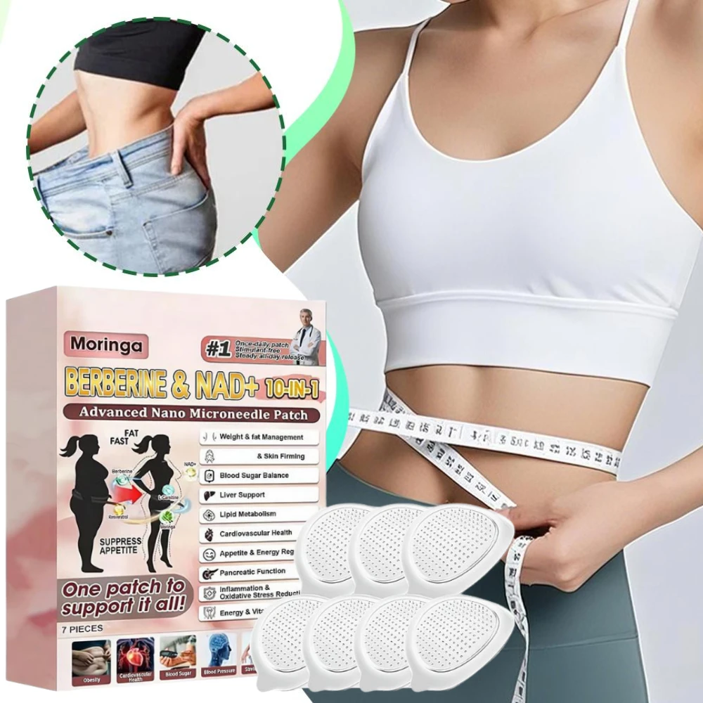 Advanced Nano Microneedle Firming Patch - Easy To Use Body Weight Loss Sticker for Women Daily Figure Line Care For Women & Men