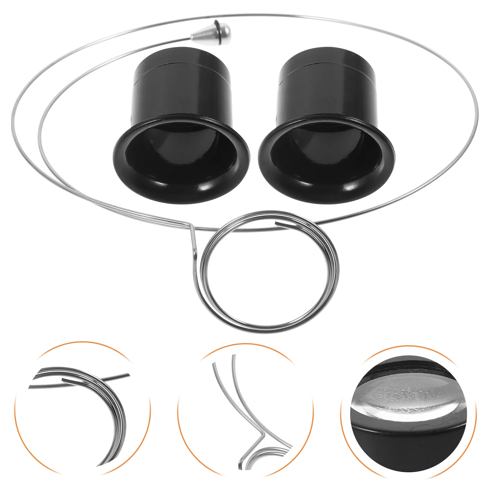 

Headband Magnifier 10x Eye Mask Glasses for Watch Repair Coin Stamp Home Office Plastic Frame Loupe Jeweler Glass Repair Tools