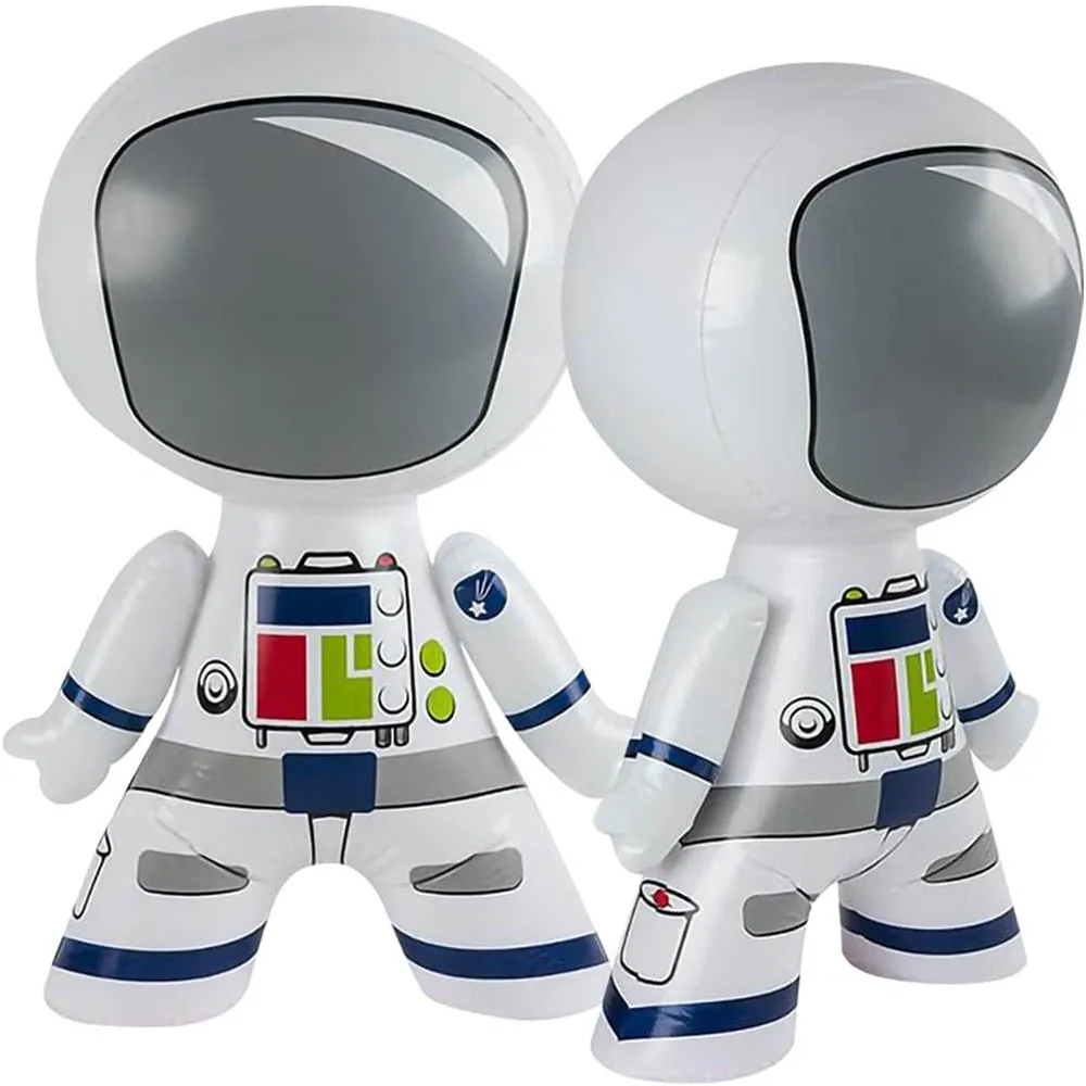 Inflatable Astronaut Toys Standing Inflatable PVC Space Man Balloon Outer Space Birthday Decorations Planet Theme Party Favors