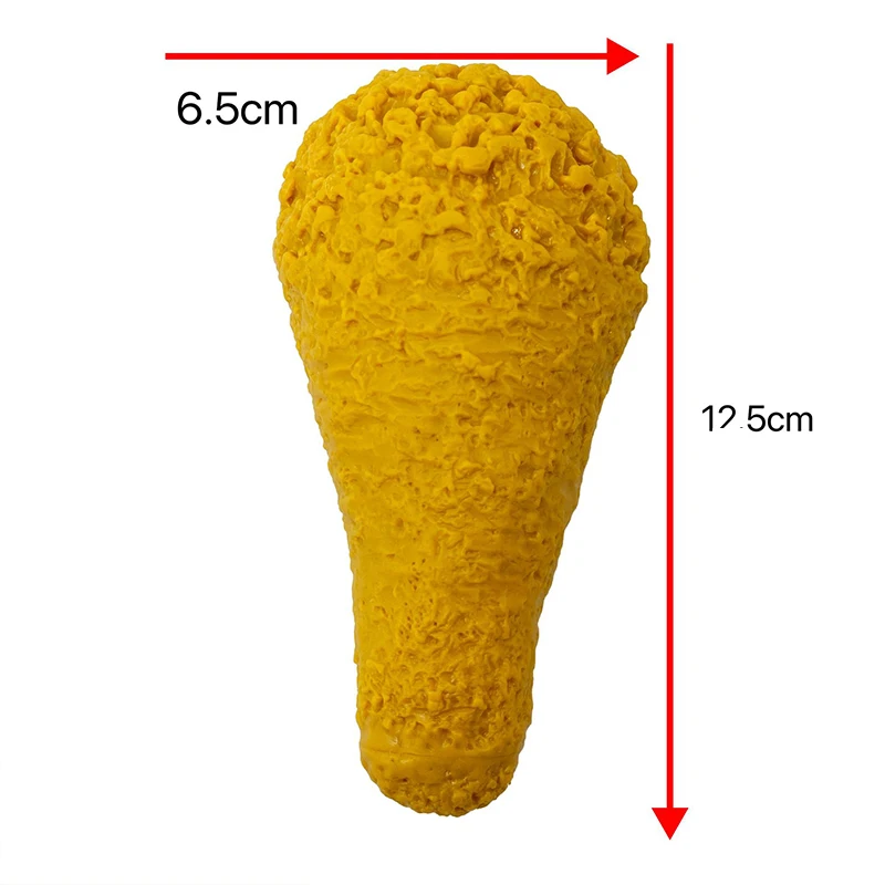 1PC Simulation Fried Chicken Drumstick Squishy Toy Slow Rising Realistic Food Squeeze Toy Boys Girls Birthday Party Favors view 6