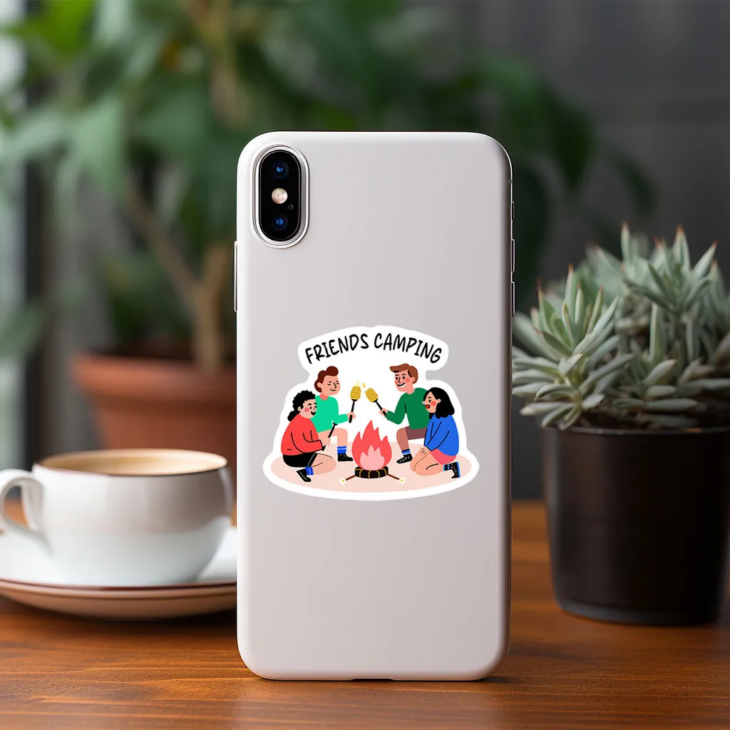 50PCS Nordic Friendship Day Series Graffiti Stickers - Waterproof Decor for Water Cup, Phone, Computer AnimeWorlds Store