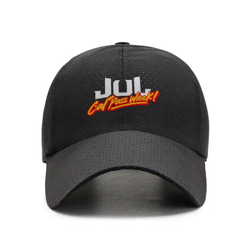 JUL Cal Pass Week Logo Quick Dry Baseball Cap Lightweight Breathable Outdoor Sports Hat Unisex