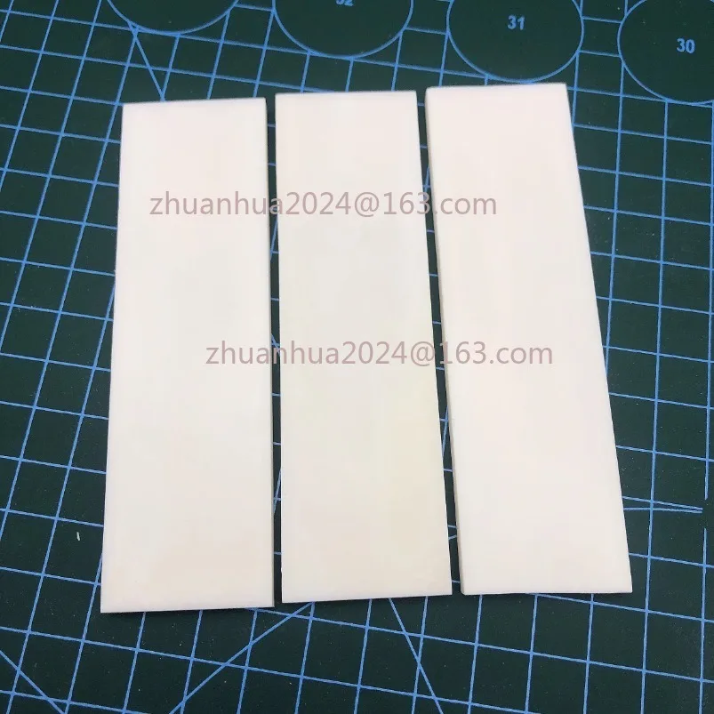 2pcs  80×23×7mm Natural Beef Bone Pieces Beef Bone Plate Beef Bone Raw Material Carving String Instruments