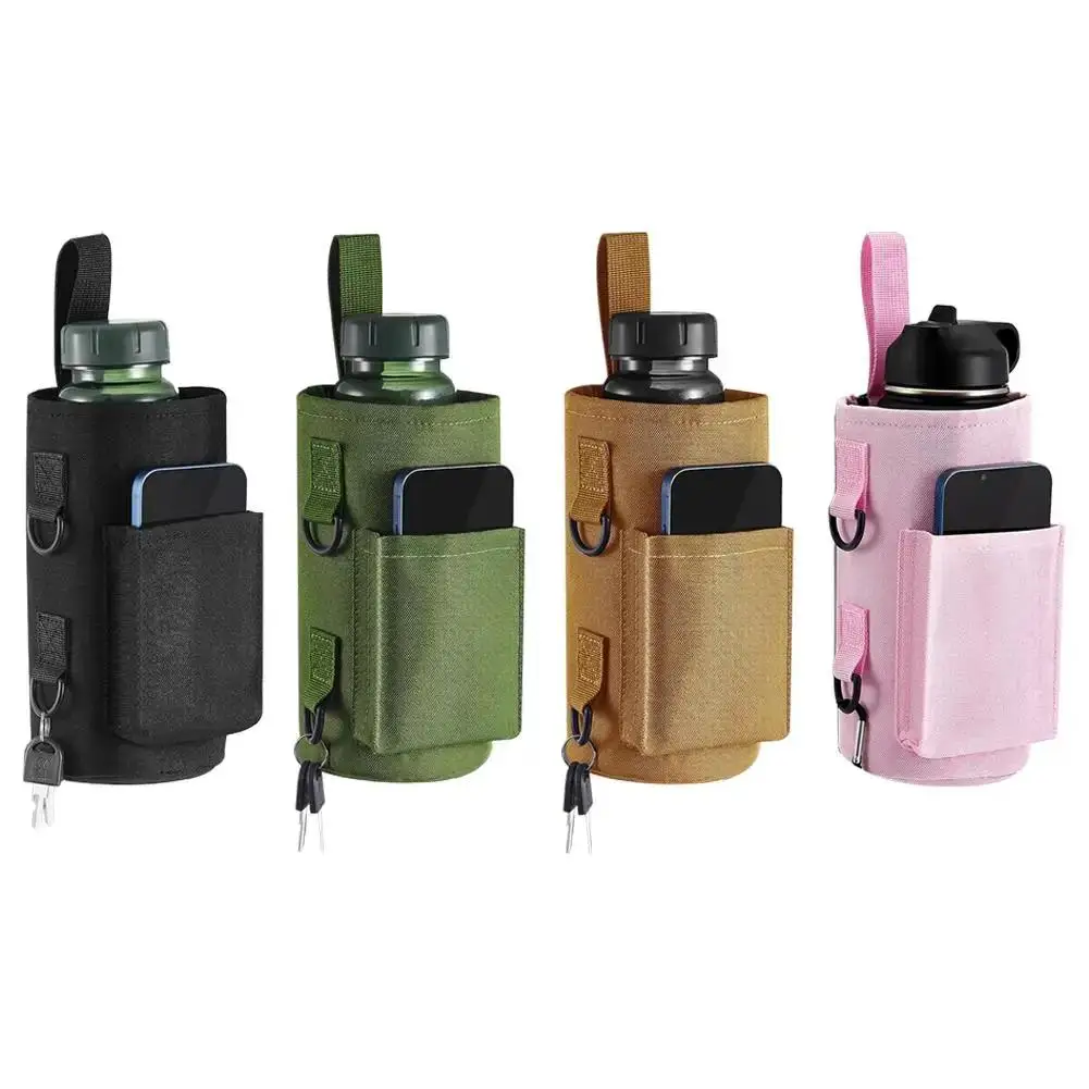 

Magnetic Sports Water Bottle Bag Holder Magnet Gym Water Cup Cover Outdoor Hiking Fishing Mountain Camping Bottle Sleeve Pouch