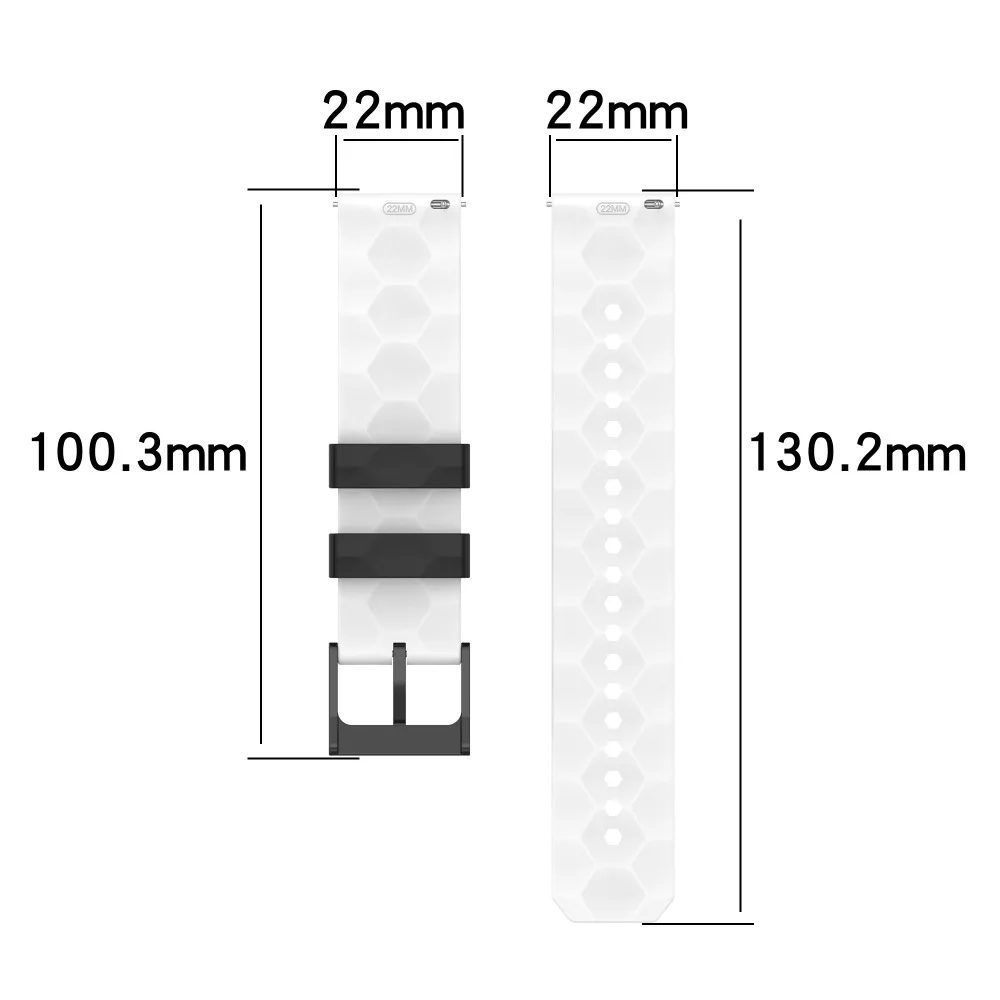 22mm 20mm silikonowy pasek do zegarka Huawei 4/3/Pro/GT-2-3-4 46mm opaska na rękę do Samsung Galaxy Watch 3/4/5/6/Amazfit GTR/GTS pasek