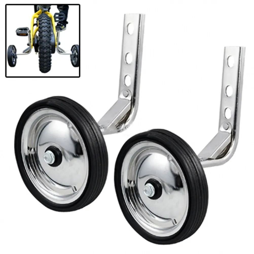 Heavy Duty Kids Bike Training Wheels Universal Adjustable 12 14 16 18 20 Inch Bicycle Support Safety Training Wheels view 4