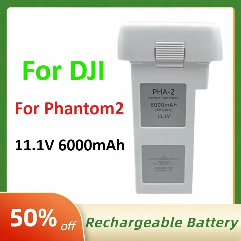 For DJI Phantom2 Phantom 2 Vision/plus Intelligent Drone Battery 11.1V 6000mah Flight Time 24Min Camera Drones Accessories