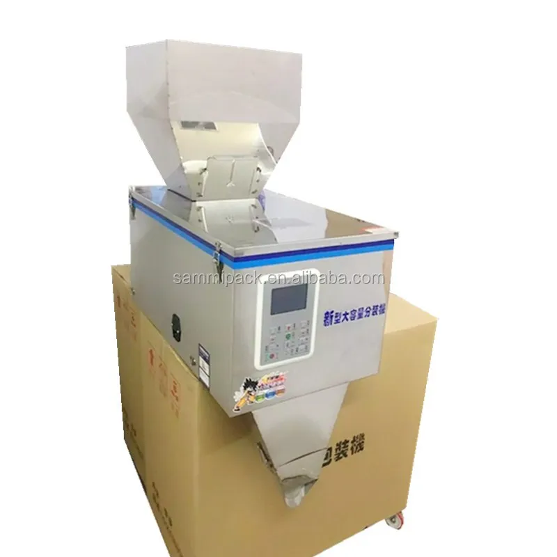 

Electric Multi-Function Dry Chemical Spice Powder Plastic Granules Coffee Grain Beans Small Nuts Weighing & Filling Machines