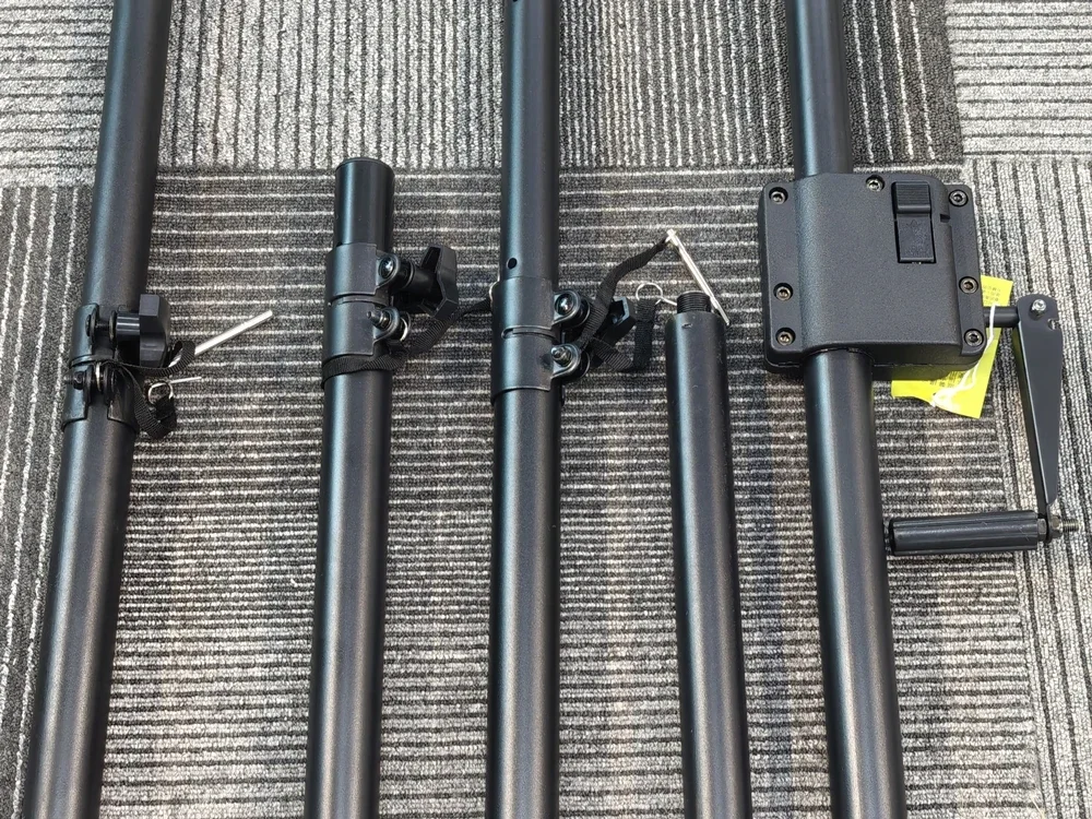 PRO Audio-Lautsprecherständer verlängert die Länge von 82 cm bis 140 cm – Detail 8