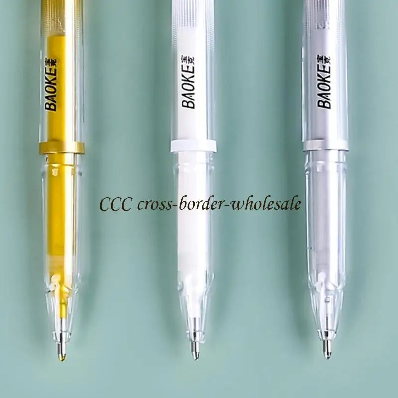 L41F BallPoint Highlighter Pen Gel Pen 1 мм тонкая вкладка быстро высыхает водостойкость