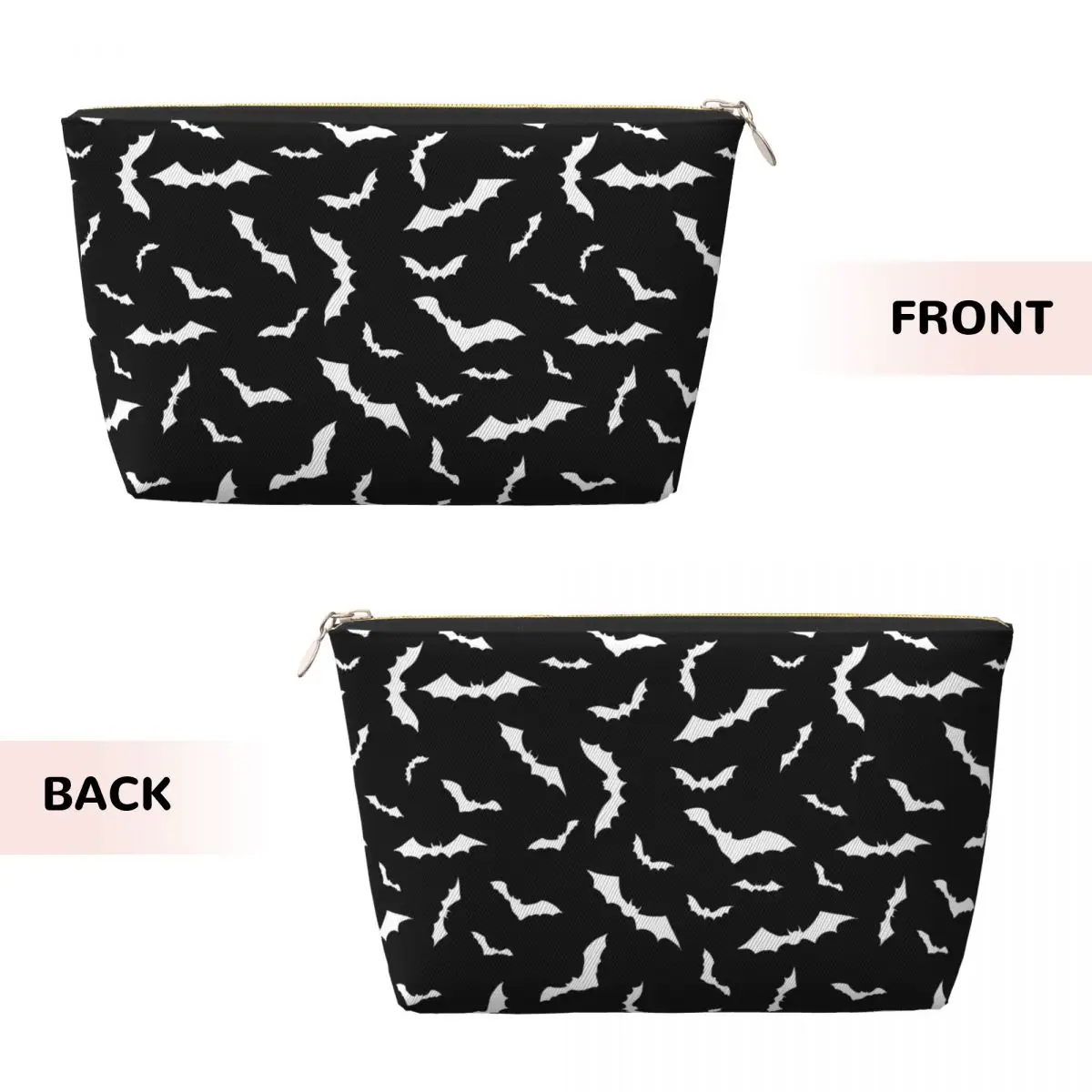 Custom Raven Rage Cosmetic Bag Women Large Capacity Halloween Witch Gothic Scary Crow Makeup Case Beauty Storage Toiletry Bags