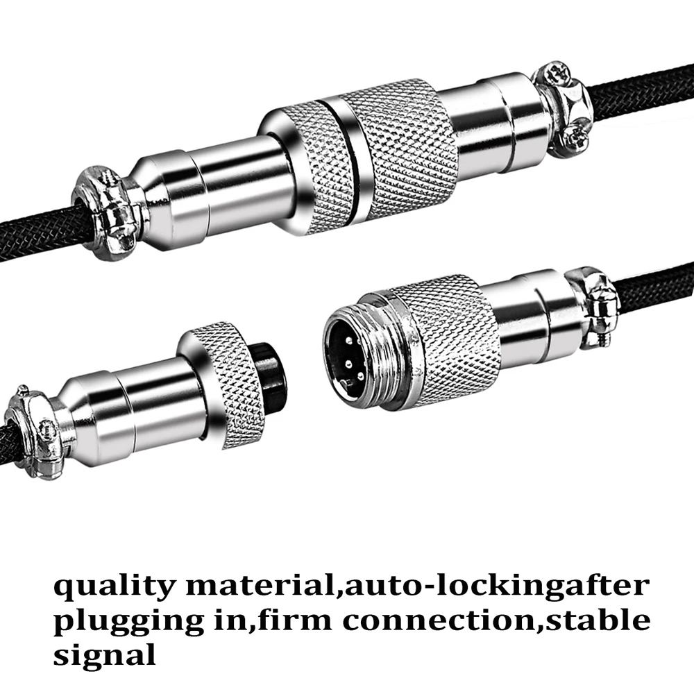 タイプ C USB ケーブルメカニカルキーボードスパイラル 3 メートルデータケーブルゲーム用コイル状ケーブル