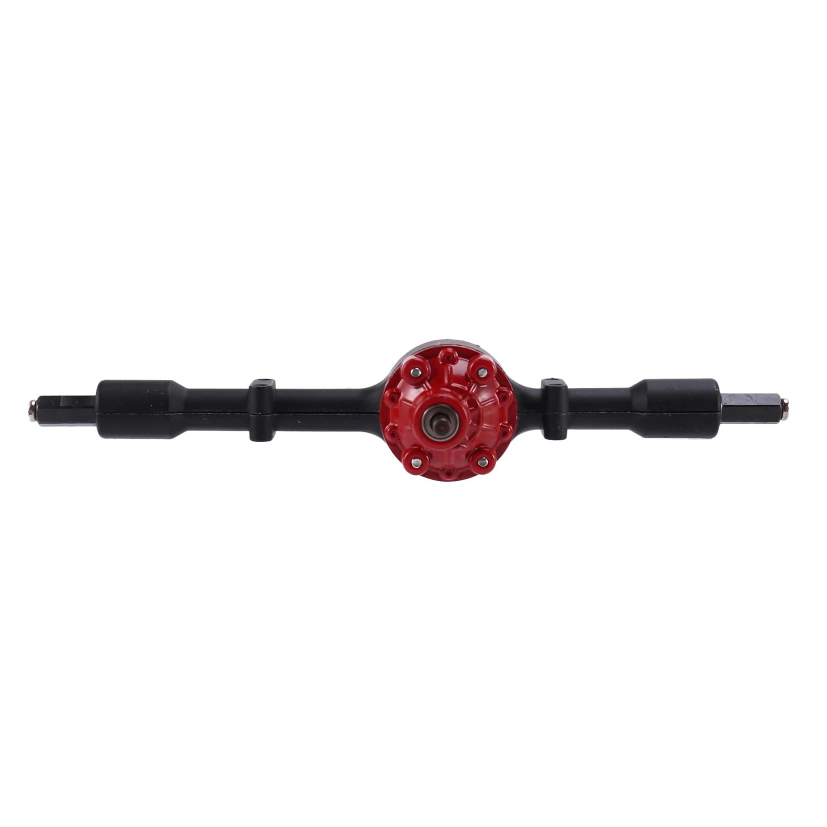 Metal Rear Axle Bridge with Drive Shaft for WPL D12 B14 B24 B16 B36 C14 C24 C34 C44 RC Car Upgrade Parts