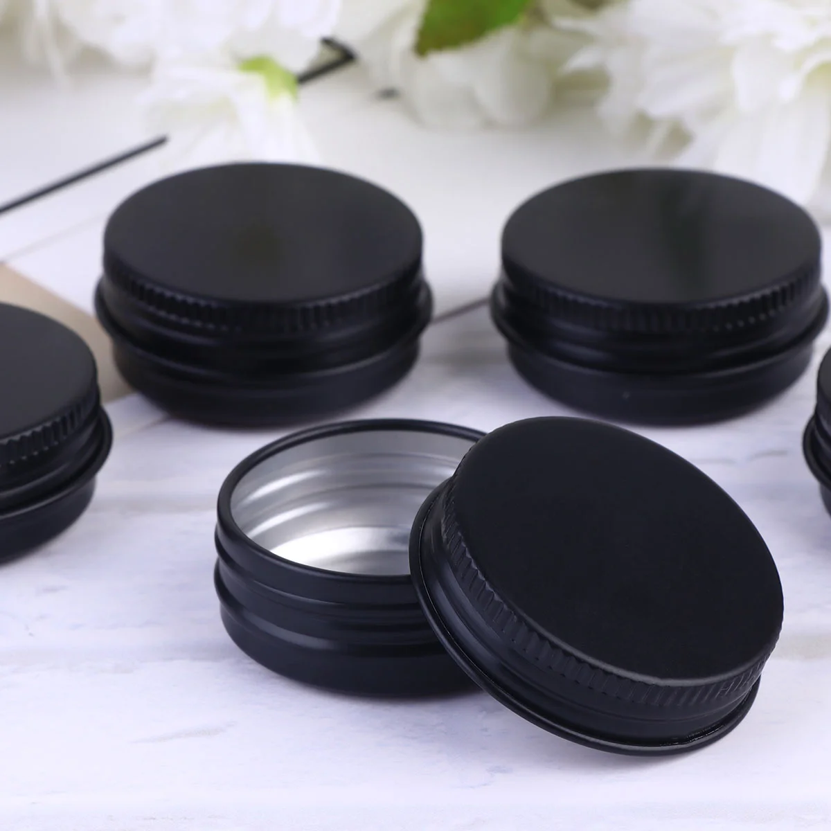 

20Pcs 15ml Aluminium Boxes Ointment Cream Sub Containers Empty Makeup Cases Supplies for Home Travel