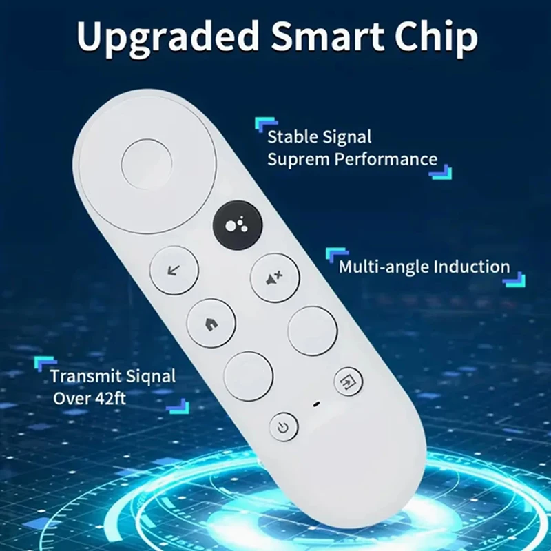 G9N9N Universal Replacement Voice Remote Control Compatible with Google Chromecast 4K Snow Smart TV Streaming Stick Remote G9N9N