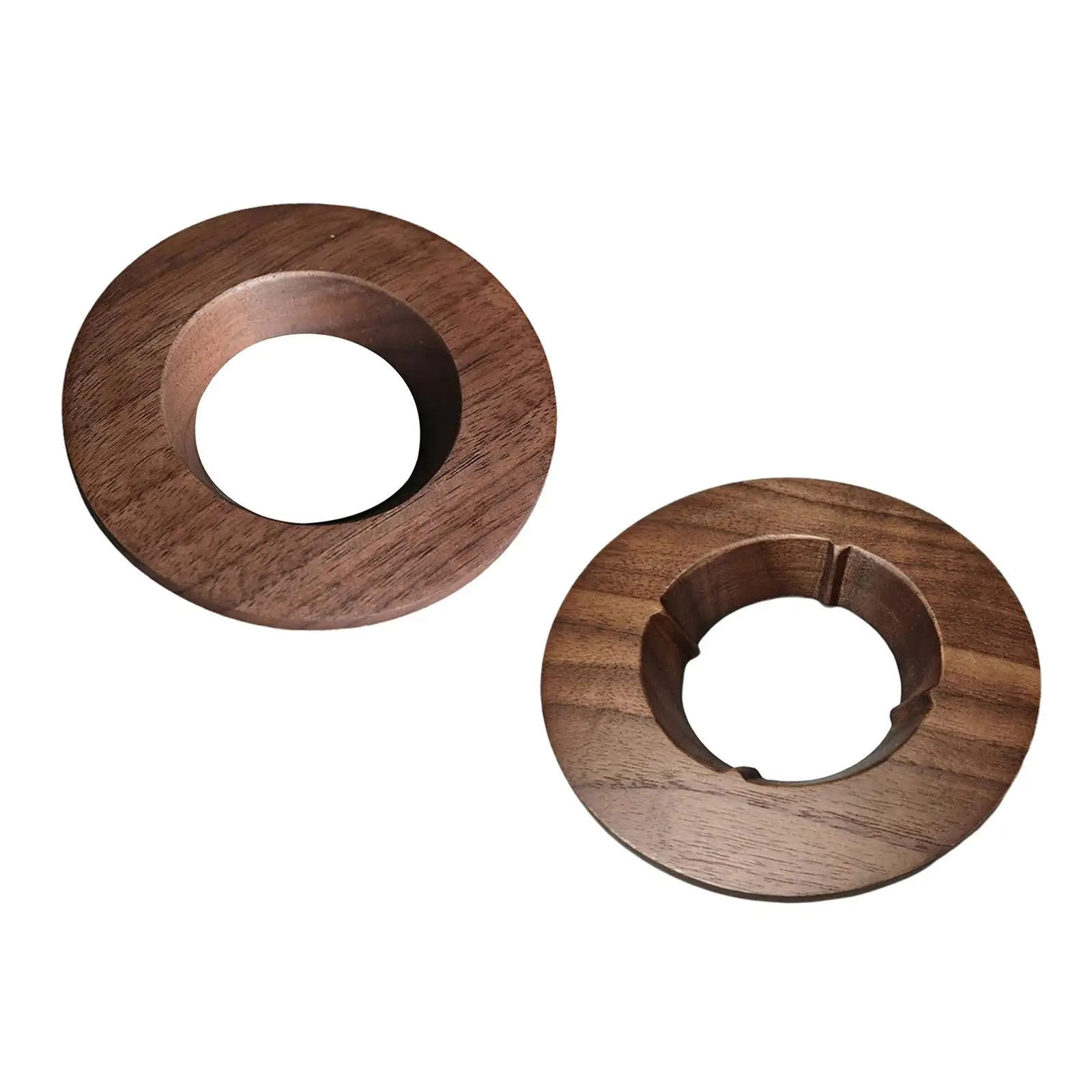 حامل فلتر القهوة الخشبي، حامل المنقط المخروطي، القطر الخارجي 110 مم،