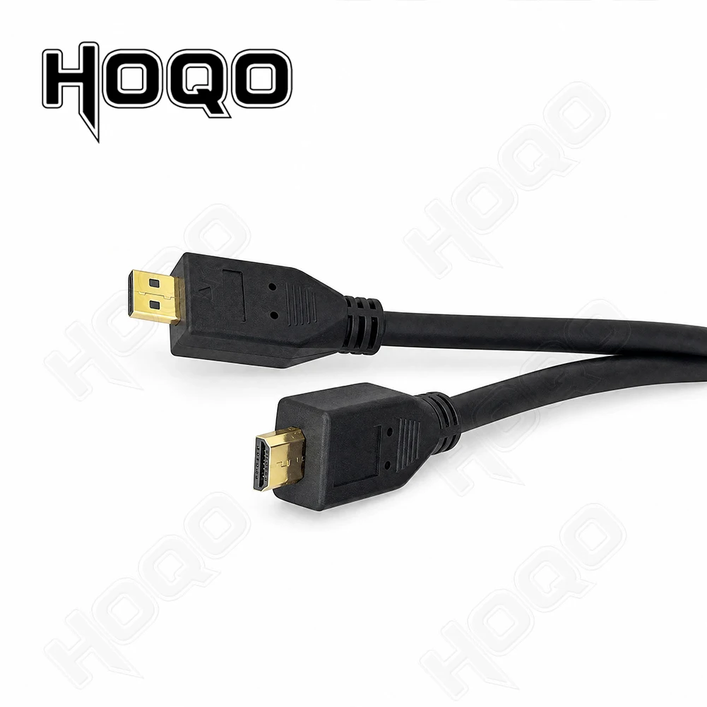 0.3M 1M 1.5M 1080p 3D Micro HDMI-compatible To Micro HDMI-compatible Cable for GoPro Projector male to male Cable