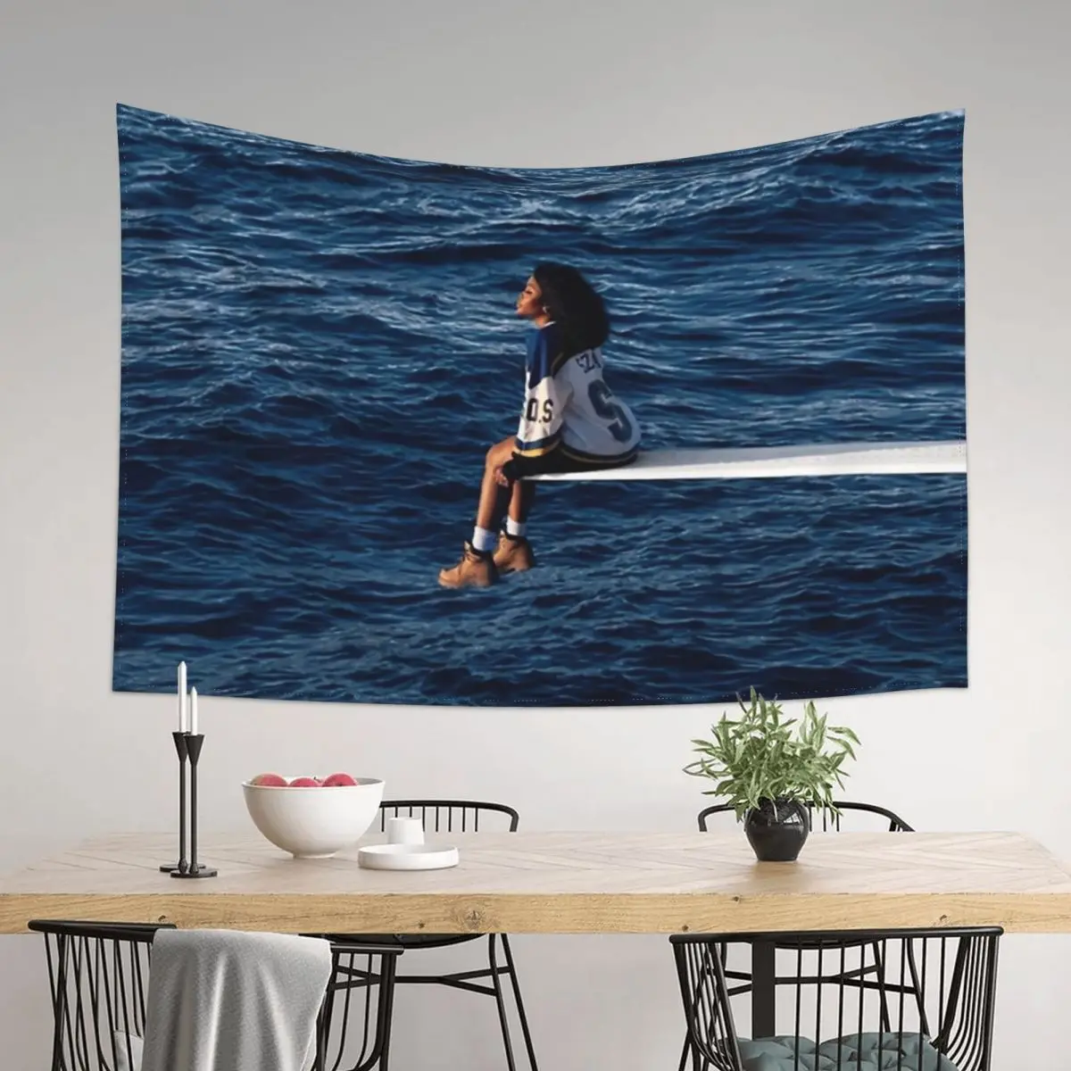 

SZA Albums Cover Tapestry Wallpaper Decoration Home Wall Hanging Wall Tapestry