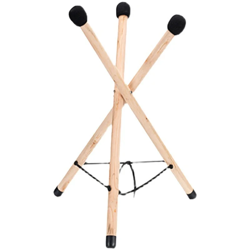 

High-end solid wood instrument holder - universal foldable portable drum stand