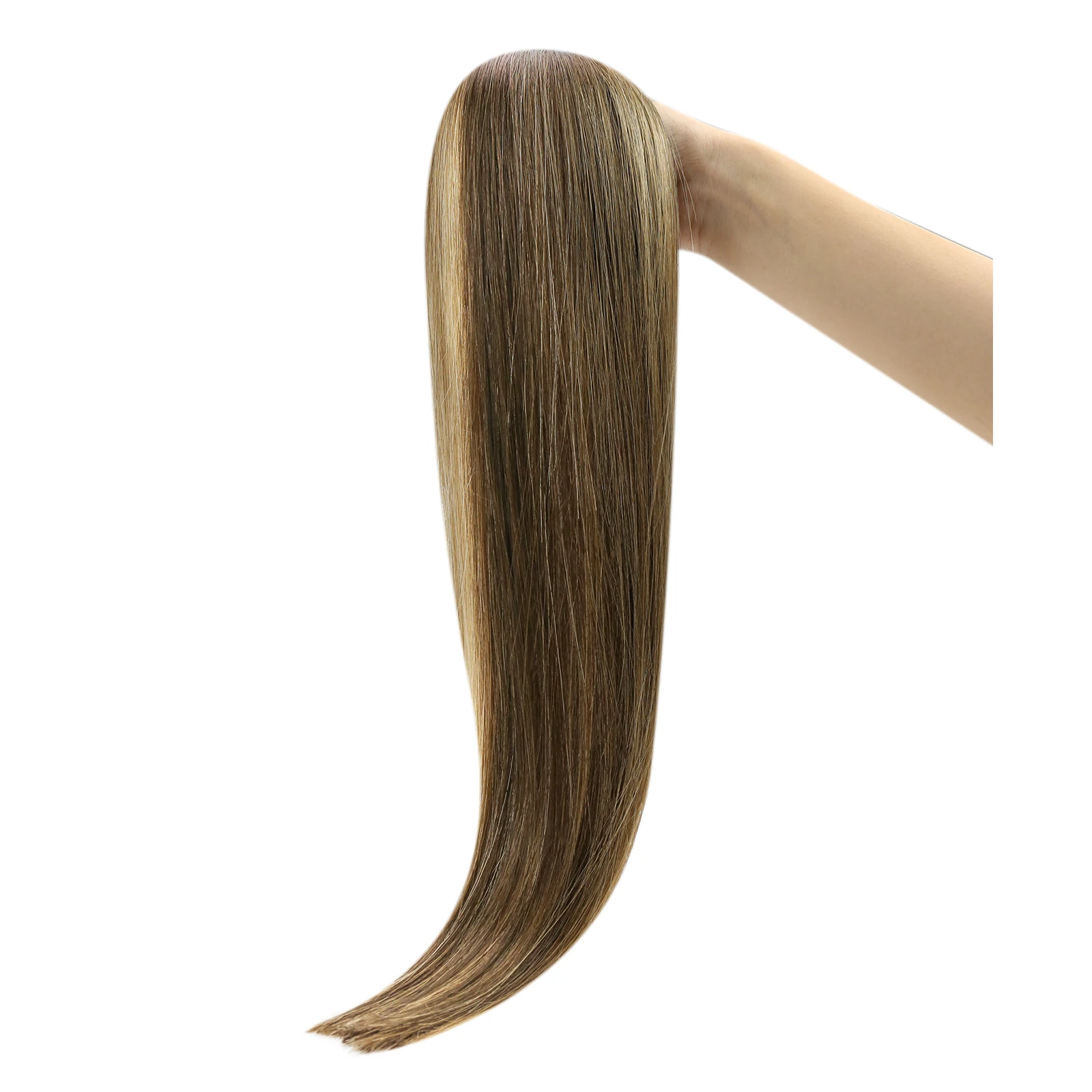 [12 Months] Moresoo Virgin Hair Tape in Real Human Hair Extensions High Quality Natural Straight PU Skin Weft Hair Extensions