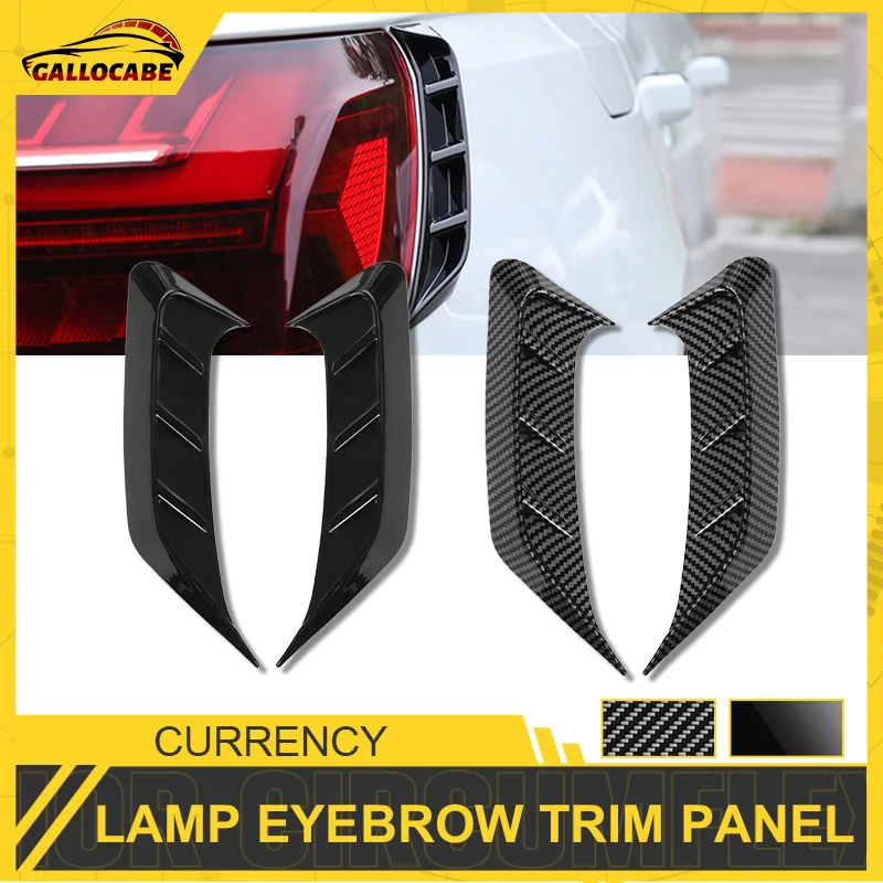 Hot Sale 2-Piece Automobile Refitted Lamp Eyebrow Trim Panel Decorative for AUDI A4L After 2020