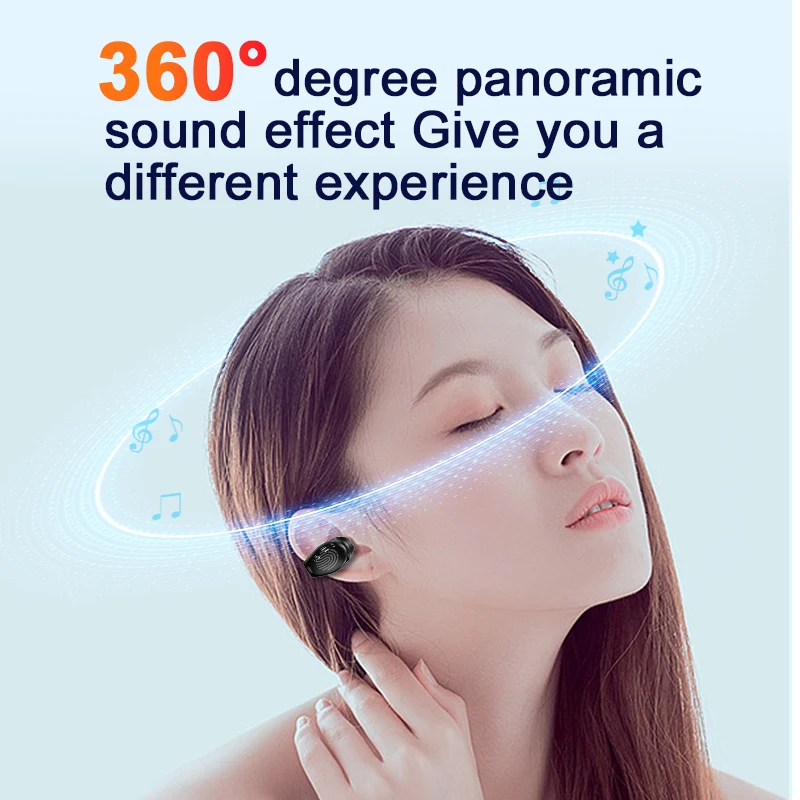العظام التوصيل سماعات بلوتوث ، فتح قرط Ear ، سماعات لاسلكية مع هيئة التصنيع العسكري ، مقاوم للماء ستيريو HiFi ، سماعات الرياضة