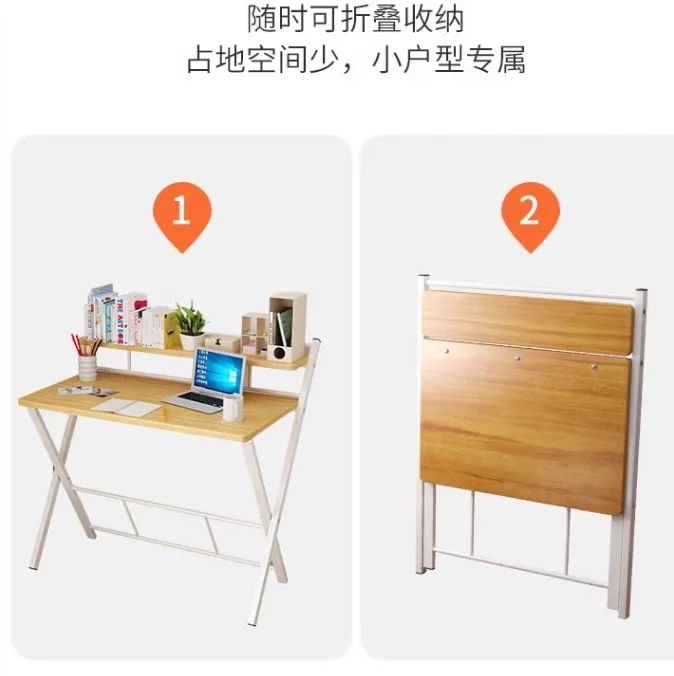 !@Manufacturer's Supply of Foldable, Simple Computer Desks Household Small Desks Student Office Study