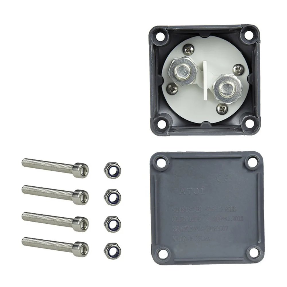 

300A Cut Off Switch 2 Position Battery Selector Switch Circuit Cutter Car Isolator Disconnect Rotary Switch for RV Camper Boat